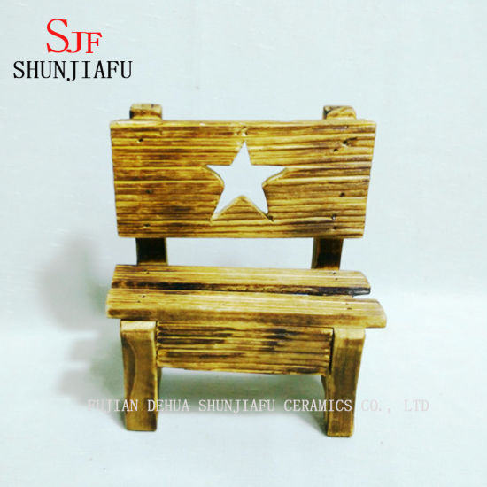 Silla de madera barata de la promoción de la estrella de cinco puntas