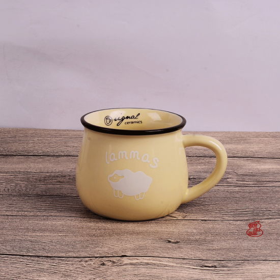 Taza de desayuno Taza de café Taza de leche Logotipo personalizado Taza de desayuno