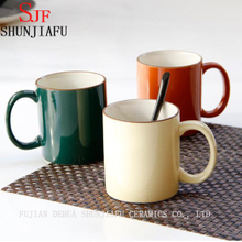 Personalización creativa Inicio Cerámica Color múltiple Taza de té Taza de café.