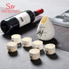 Copa de vino de porcelana Copa de vino Sake de cerámica Set de vino