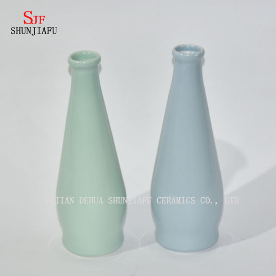 2 tamaño / florero de cerámica delicada