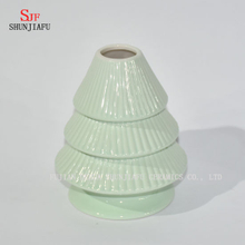 Bote de cerámica de 3 capas verde