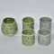 Candelabros de cerámica para decoración diaria verde