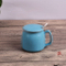 Taza de cerámica para desayuno Taza de cerámica para leche, taza de café y porcelana