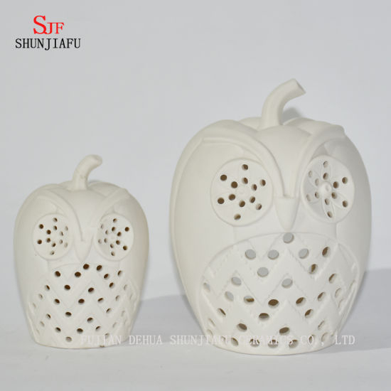 Candelabros de cerámica con forma de calabaza Halloween / Navidad