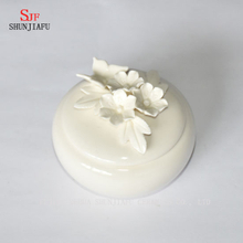 Joyero de porcelana blanca de alto grado - Regalo-Navidad