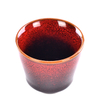 Kung Fu Teaset Kettle Infuser Teaset Juego de té de cerámica rojo hecho a mano Brew Tea