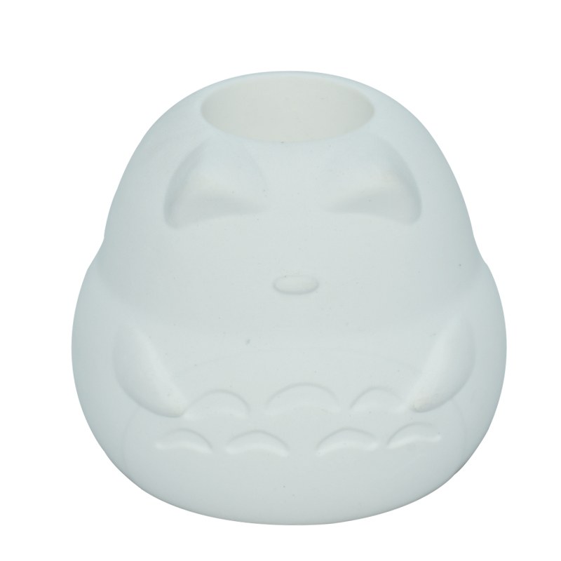 Sostenedor de cepillo de dientes de diatomita de diseño de estilo de oso blanco