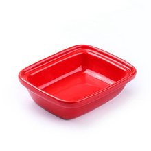Buddy Max Charlie Bella Uso exclusivo Alimentador de cerámica para mascotas rojo Recipiente de cerámica para perros