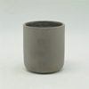 Vela de cerámica gris claro